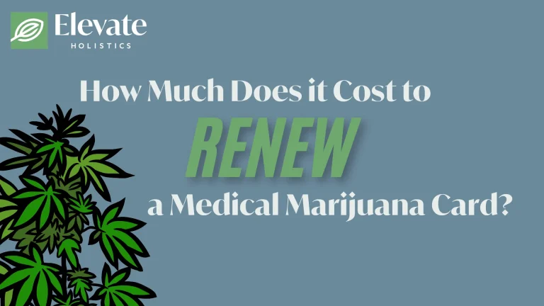 how much does it cost to renew a medical marijuana card