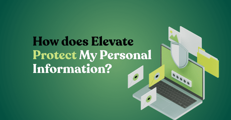 How does Elevate Protect My personal Information