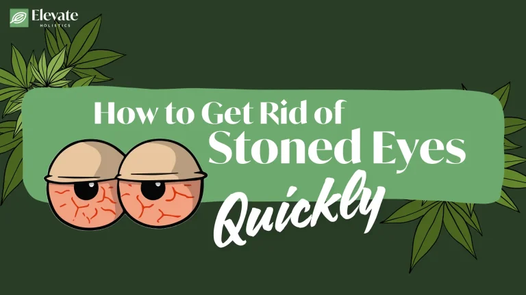 how to get rid of stoned eyes fast