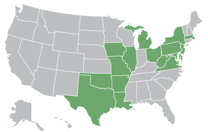 US Elevate Map texas2