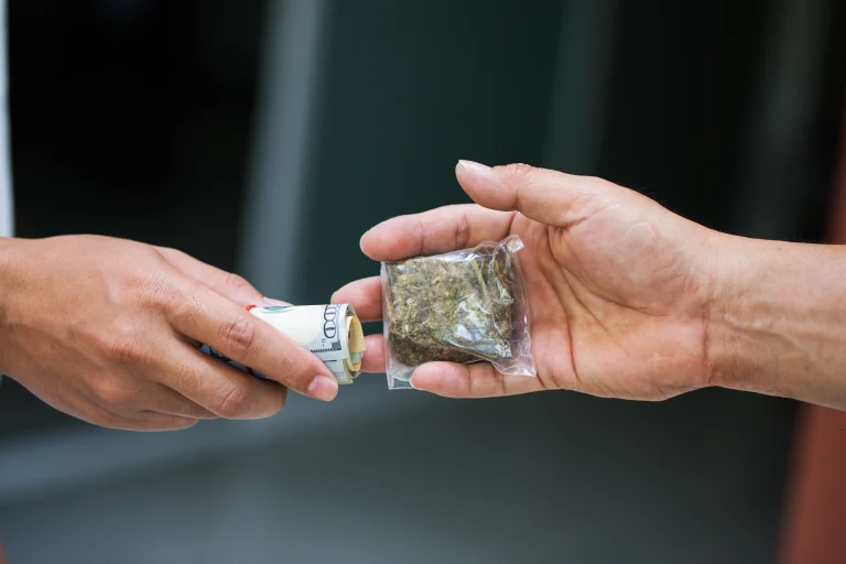 Black market marijuana