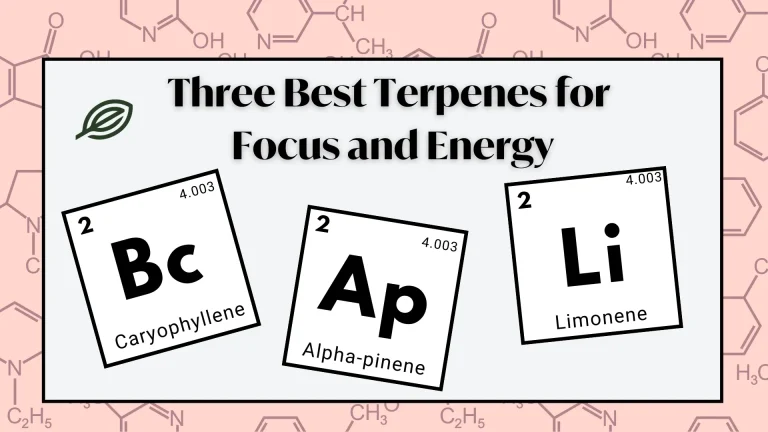 terpenes for energy and focus