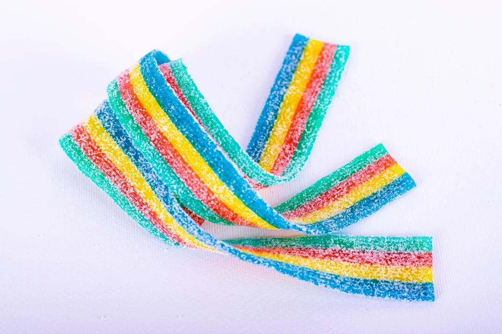 Rainbow Belts candy; rainbow belts strain