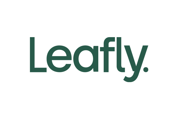 Leafly logo.