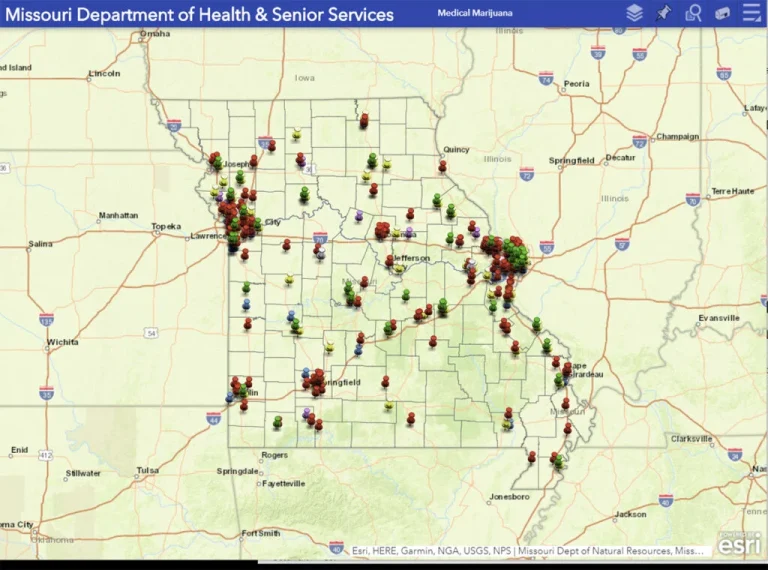 DHSS medicalmarijuanadispensarymapmissouri