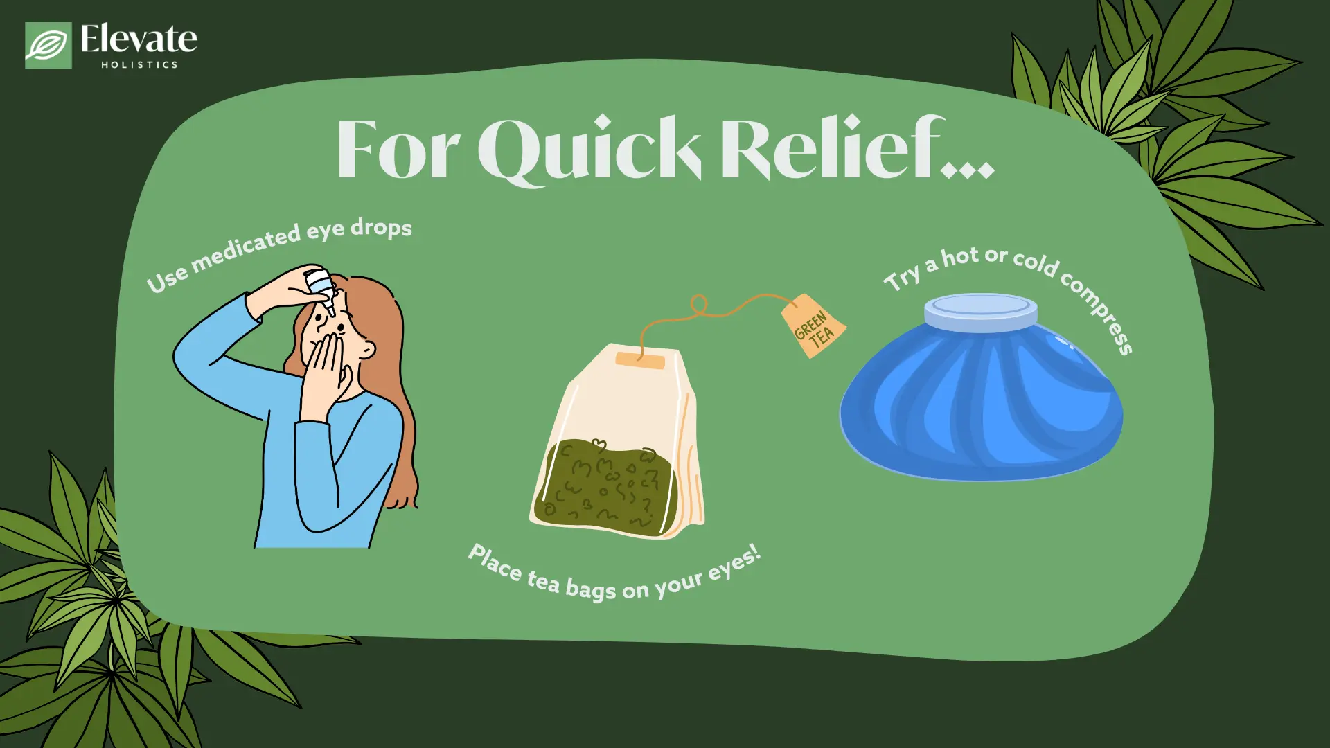 how to get rid of stoned eyes fast