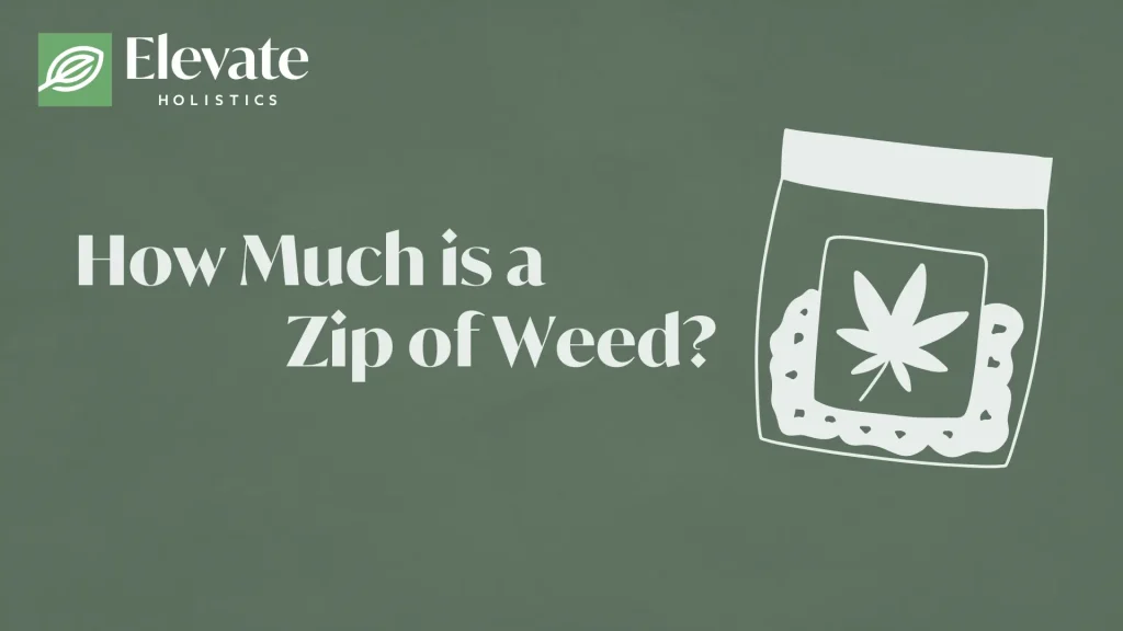 How much is a zip of weed