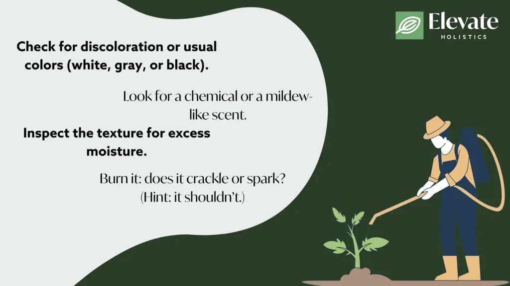 how to test if weed is contaminated